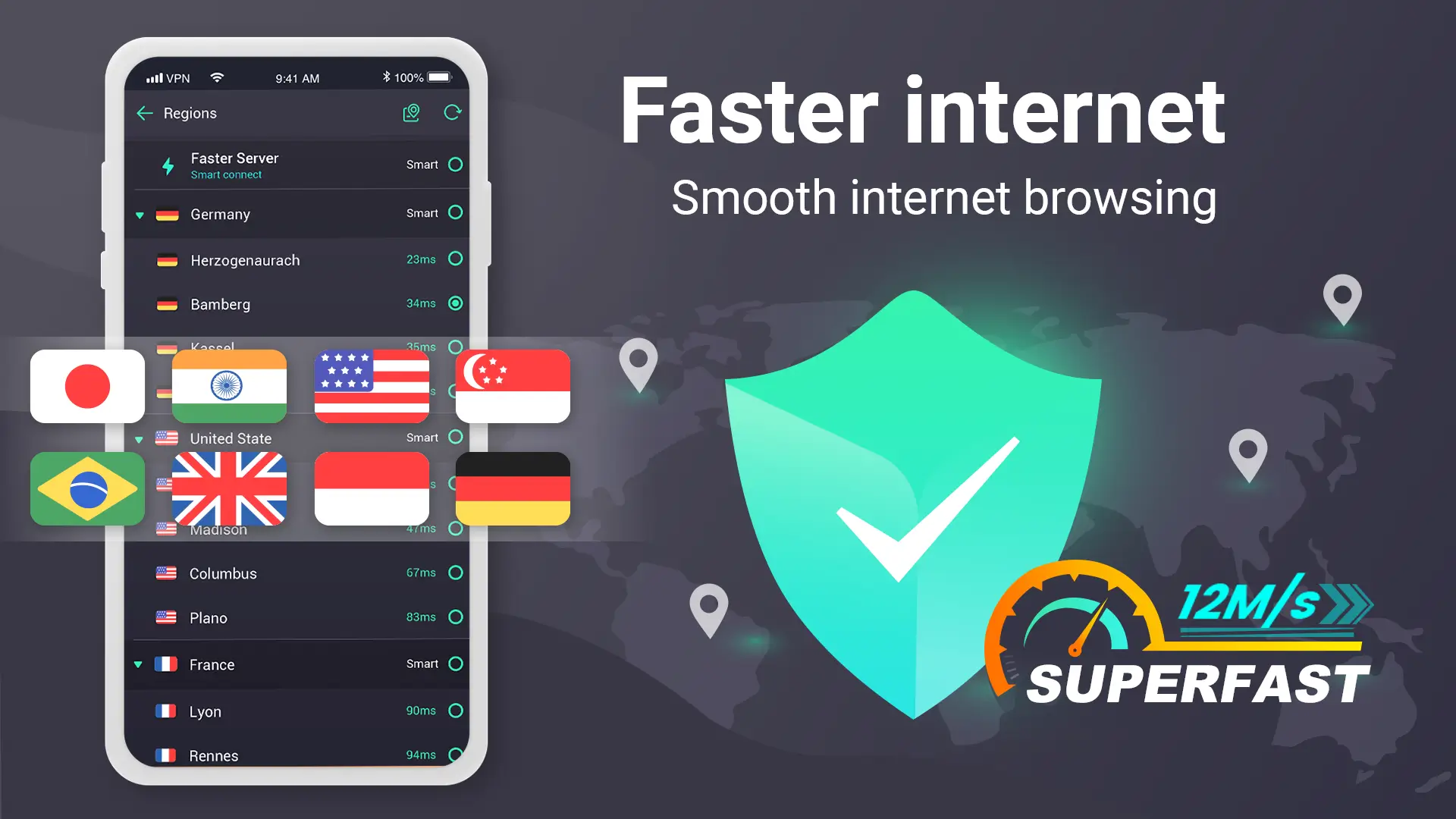 Touch VPN Fast Wifi Security MOD APK