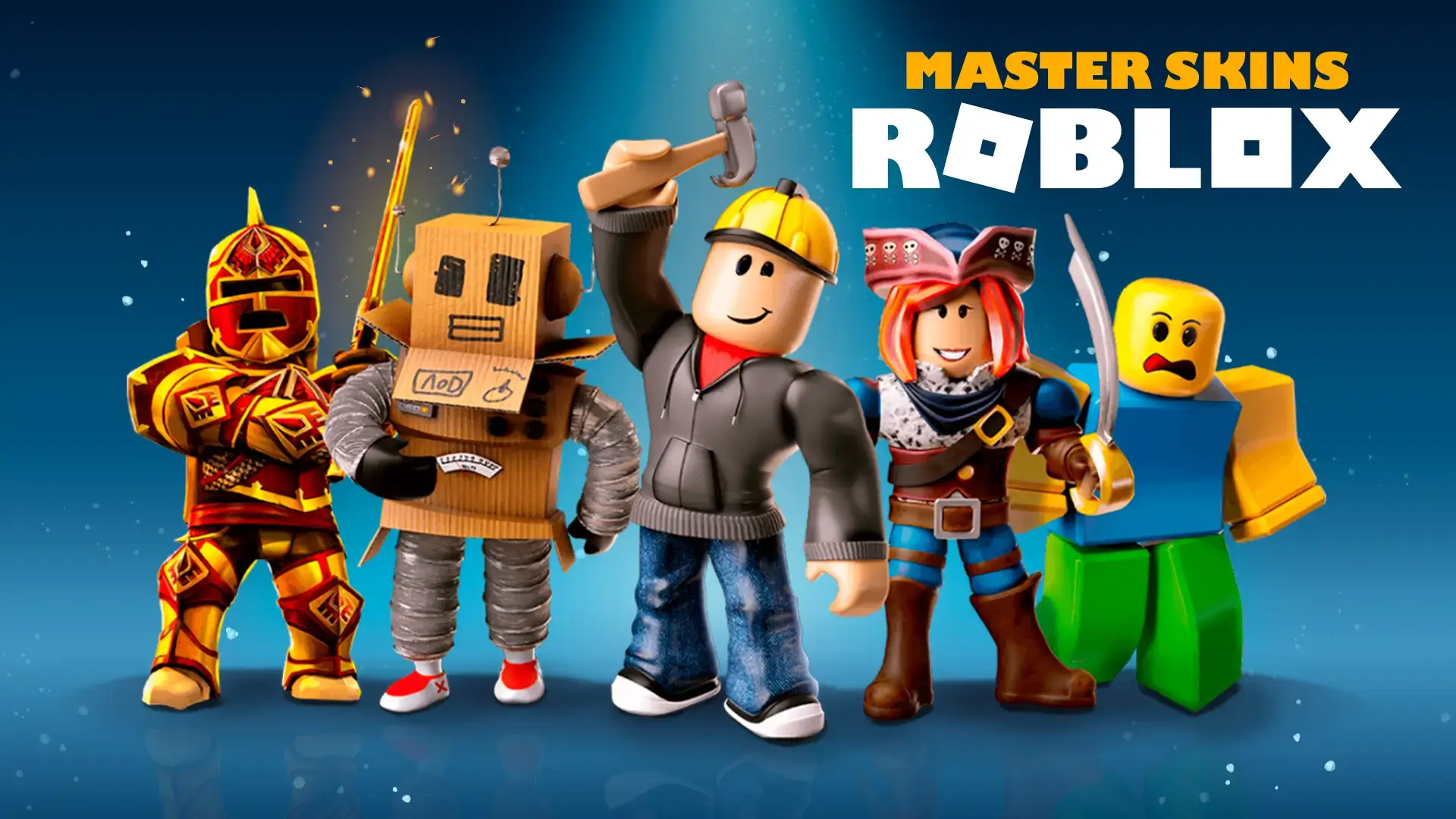 Master skins for Roblox MOD APK