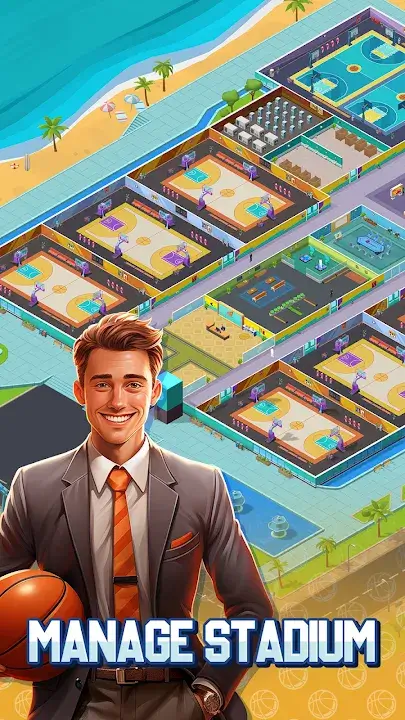 Idle Basketball Arena Tycoon MOD APK