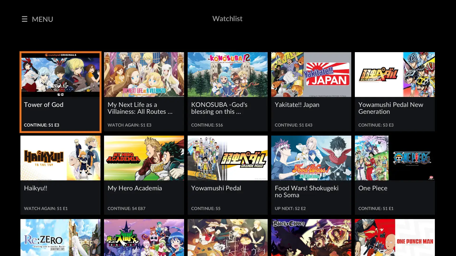 Crunchyroll MOD APK